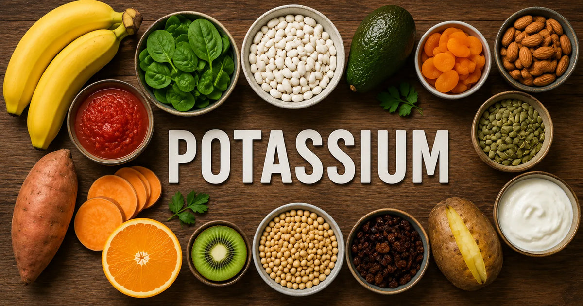 How Potassium Supports Energy, Hydration, Healthy Blood Pressure, and Your Daily Needs